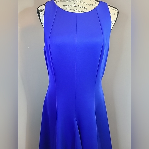 Lauren Ralph Lauren Blue Cocktail Dress size 10 - Picture 2 of 9